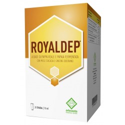 Royaldep Energia e Benessere con Pappa Reale e Papaia 20 Stick - Integratori per concentrazione e memoria - 941784252 - Erboz...