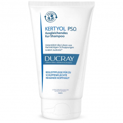 Ducray Kertyol Shampoo Antipsoriasico Elimina Placche Secche Lenitivo 125 ml - Trattamenti per dermatite seborroica e psorias...
