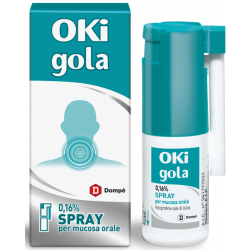 Oki Infiammazione E Dolore Spray Per Gola Infiammata e Mal di Gola 15 Ml - Farmaci per mal di gola - 041797022 - OKi - € 6,30