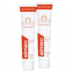 Elmex Protezione Carie Dentifricio con Fluoruro Amminico 2x75 Ml - Dentifrici e gel - 973145889 - Elmex - € 5,63