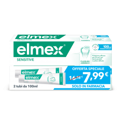 Colgate-palmolive Commerc. Elmex Dentifricio Sensitive Taglio Prezzo 2 Pezzi Da 100 Ml - Dentifrici e gel - 985823095 - Elmex...