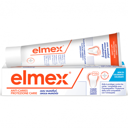 Elmex Dentifricio Senza Mentolo 75 Ml - Dentifrici e gel - 900095807 - Elmex - € 8,50