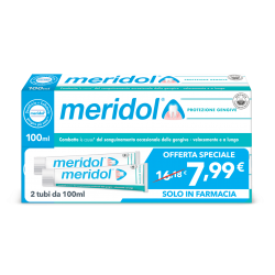 Meridol Dentifricio Protezione Gengive 2 Pezzi Da 100 Ml - Dentifrici e gel - 985823107 - Elmex - € 5,99