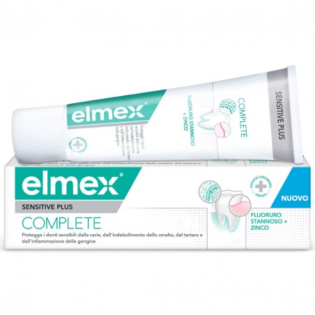 Colgate-palmolive Commerc. Elmex Dentifricio Sensitive Plus Complete 75 Ml - Dentifrici e gel - 985823121 - Elmex - € 4,44