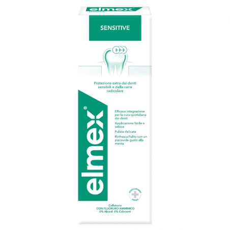 Elmex Sensitive Collutorio 400 Ml - Collutori - 927046565 - Elmex - € 6,95