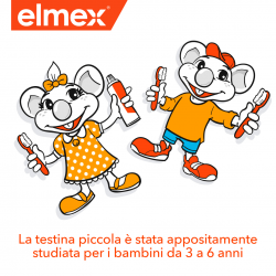 Elmex Bimbi Spazzolino 3 - 6 Anni - Igiene orale bambini - 932077466 - Elmex - € 4,33