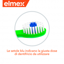 Elmex Bimbi Spazzolino 3 - 6 Anni - Igiene orale bambini - 932077466 - Elmex - € 4,33