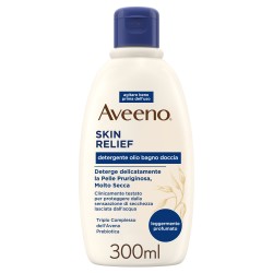 Aveeno Skin Relief Detergente Olio Bagno e Doccia 300 ml - Bagnoschiuma e detergenti per il corpo - 979277009 - Aveeno - € 12,06