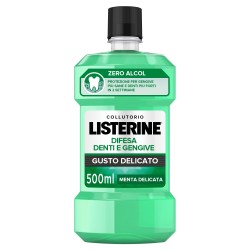 Listerine Difesa Denti E Gengive Collutorio Gusto Delicato 500 Ml - Collutori - 975524481 - Listerine - € 5,14