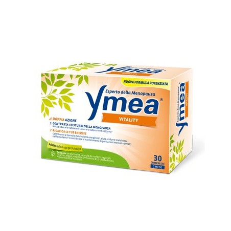 Perrigo Italia Ymea Vitality 30 Compresse Nuova Formula - Integratori per ciclo mestruale e menopausa - 977803574 - Ymea - € ...