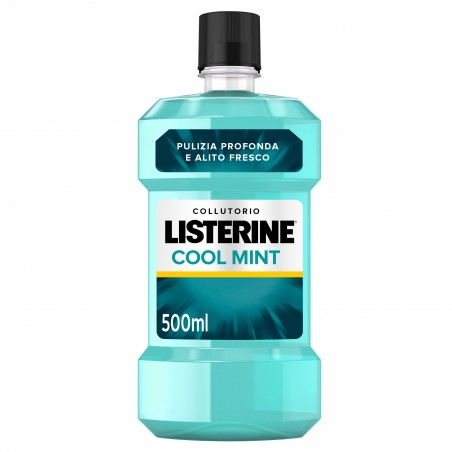 Listerine Coolmint Collutorio Antibatterico 500 Ml - Collutori - 926392857 - Listerine - € 4,07