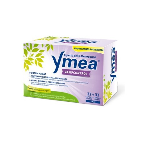 Perrigo Italia Ymea Vamp Control 64 Capsule Nuova Formula - Integratori per ciclo mestruale e menopausa - 977803598 - Ymea - ...