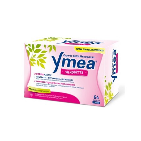 Ymea Silhouette Doppia Azione Contrasta La Menopausa 64 Capsule Ymea - 1 Ymea Silhouette Doppia Azione Contrasta La Menopausa 64 Capsule Ymea - 1
