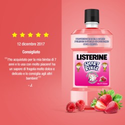 Listerine Smart Rinse Collutorio Bambini 500 Ml - Collutori - 922411828 - Listerine - € 4,54