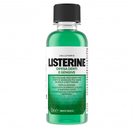 Listerine Difesa Denti e Gengive Collutorio Con Fluoro 95 Ml - Collutori - 925703668 - Listerine - € 0,32
