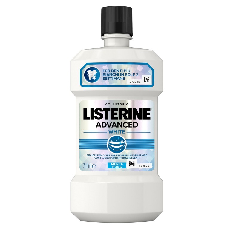Johnson & Johnson Listerine Advance White 250 Ml - Collutori - 927166987 - Listerine - € 3,90