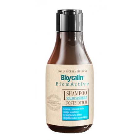 Bioscalin Biomactive Shampoo Scalpo Sensibile Postbiotico 200 Ml - Shampoo per cuoio capelluto sensibile - 980420982 - Biosca...
