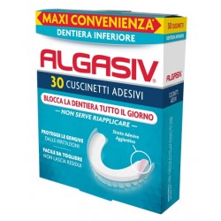Combe Italia Algasiv Adesivo Per Protesi Dentaria Inferiore 30 Pezzi - Prodotti per dentiere ed apparecchi ortodontici - 9806...