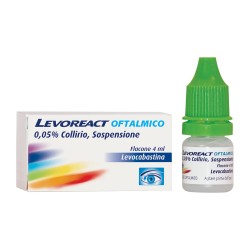 Levoreact Collirio Oftalmico 0,05% 4 Ml - Gocce oculari - 027699026 - Levoreact - € 8,08
