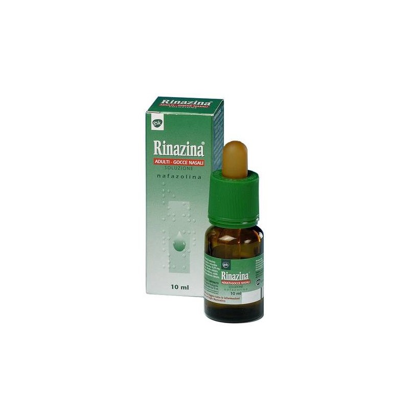 Rinazina Gocce Nasali Decongestionanti 10 Ml - Decongestionanti nasali - 000590012 - Rinazina - € 8,02