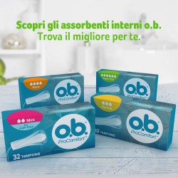 Ob Super Plus Pro Comfort Assorbenti Interni 16 Pezzi - Assorbenti - 905951048 - o.b. - € 4,68