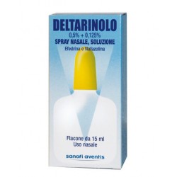 Deltarinolo 5 Mg/ml + 1,25 Mg/ml Spray Nasale Decongestionante 15 Ml - Decongestionanti nasali - 012811016 - Deltarinolo