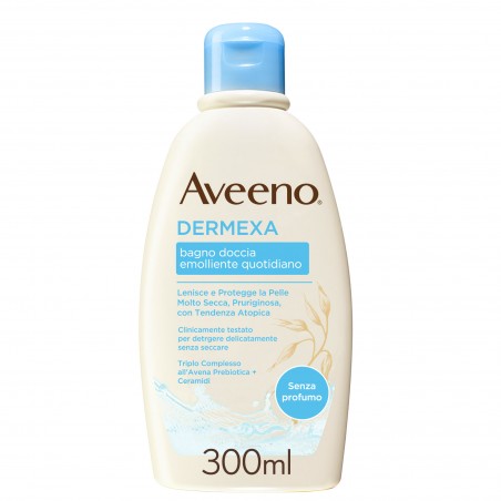 Johnson & Johnson Aveeno Dermexa Bagno Doccia 300 Ml - Bagnoschiuma e detergenti per il corpo - 979813704 - Aveeno - € 15,88