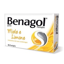 Benagol Miele e Limone Per Mal Di Gola 36 Pastiglie - Farmaci per mal di gola - 016242149 - Benagol - € 10,49