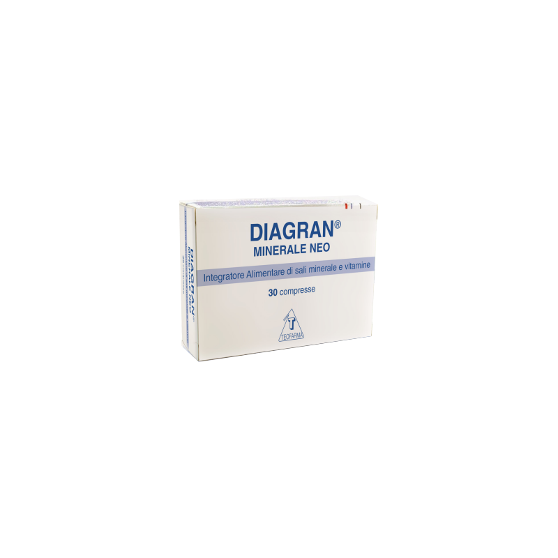 Teofarma Diagran Minerale Neo Blister 30 Compresse - Carenza di ferro - 925646465 - Teofarma - € 7,59
