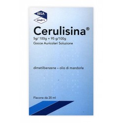 Cerulisina 4,6g /100 Ml + 87 G/100 Ml Gocce Auricolari 20 Ml - Farmaci per otite e mal d'orecchio - 020157018 - Cerulisina - ...