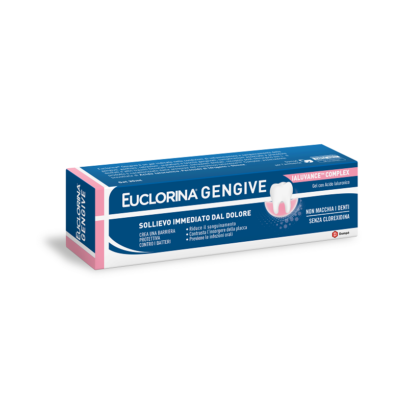 Dompe' Farmaceutici Euclorina Gengive Gel 30 Ml - Labbra secche e screpolate - 981566639 - Dompe' Farmaceutici - € 9,59