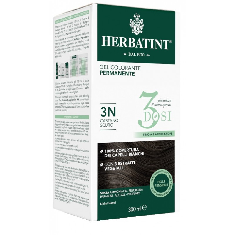 Antica Erboristeria Herbatint 3dosi 3n 300 Ml - Tinte e colorazioni per capelli - 975906672 - Antica Erboristeria - € 16,44