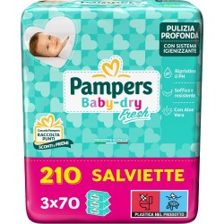 Fater Baby Fresh Formula Esclusiva 210 Srp - Salviettine per bambini - 973076680 - Fater - € 6,91