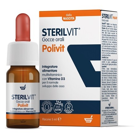 Sterilfarma Sterilvit Polivit Gocce 5 Ml - Carenza di ferro - 980504308 - Sterilfarma - € 15,59