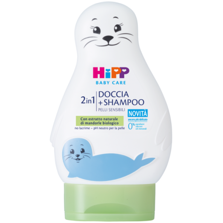 Hipp Baby Care Doccia Shampoo Foca Pelli Sensibili 200 Ml - Bagnetto - 984999324 - Hipp - € 6,12