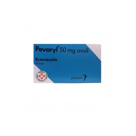 Janssen Cilag Pevaryl 50 mg 15 Ovuli - Farmaci ginecologici - 023603083 - Pevaryl - € 12,91
