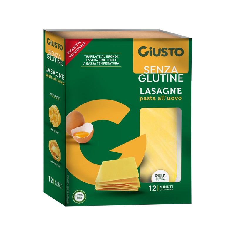 Farmafood Giusto Senza Glutine Sfoglie Lasagne 200 G - Alimenti speciali - 984866210 - Farmafood - € 4,13