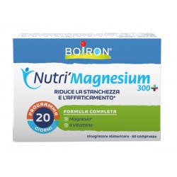 Boiron Nutri'magnesium 300+ 80 Compresse - Integratori per concentrazione e memoria - 984558179 - Boiron - € 10,92