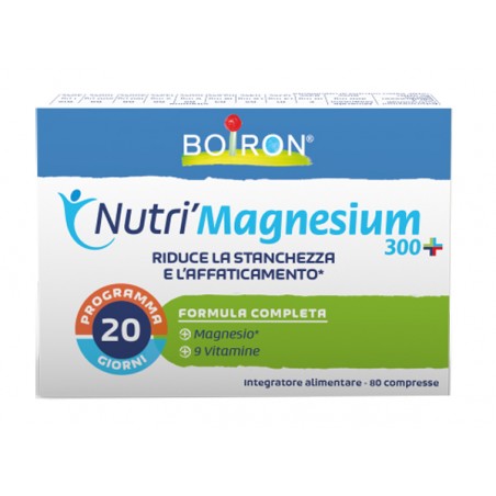 Boiron Nutri'magnesium 300+ 80 Compresse Boiron - 1 Boiron Nutri'magnesium 300+ 80 Compresse Boiron - 1