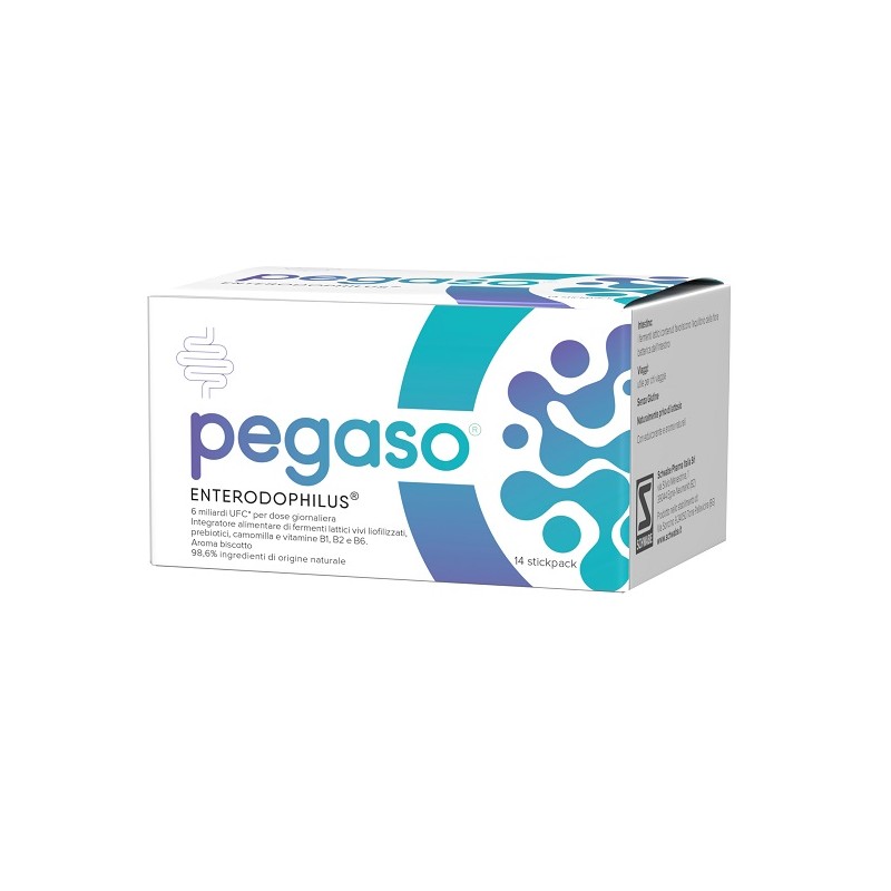 Schwabe Pharma Italia Pegaso Enterodophilus 14 Stickpack - Integratori di fermenti lattici - 940386093 - Schwabe Pharma Itali...