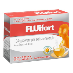 Fluifort Tosse Grassa Soluzione Orale 12 Bustine - Farmaci per tosse secca e grassa - 023834157 - Fluifort - € 15,00