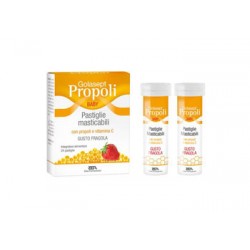 Zeta Farmaceutici Golasept Propoli Baby 24 Compresse Masticabili Fragola - Prodotti fitoterapici per raffreddore, tosse e mal...
