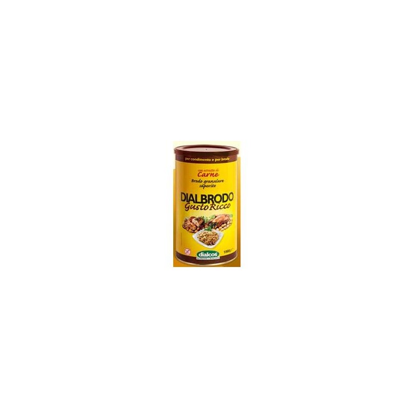 Dialcos Dialbrodo Gusto Ricco 1 Kg - Alimenti senza glutine - 912111818 - Dialcos - € 12,15