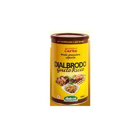 Dialcos Dialbrodo Gusto Ricco 1 Kg - Alimenti senza glutine - 912111818 - Dialcos - € 12,20