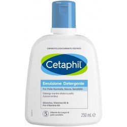 Galderma Italia Cetaphil Emulsione Detergente 250 Ml - Bagnoschiuma e detergenti per il corpo - 984356966 - Galderma Italia -...