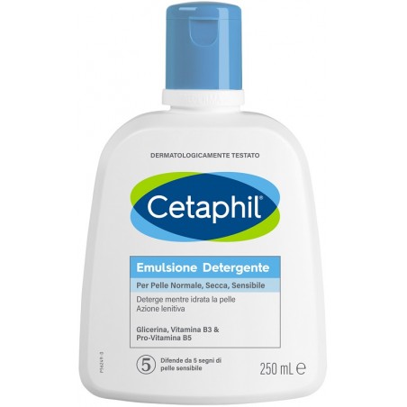 Cetaphil Detergente Emulsione Idratante 250 ml - Bagnoschiuma e detergenti per il corpo - 984356966 - Cetaphil - € 14,30