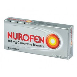 Nurofen Ibuprofene 200 mg Antidolorifico 12 Compresse - Farmaci per dolori muscolari e articolari - 025634015 - Nurofen - € 3,20