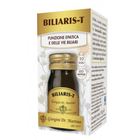 Dr. Giorgini Ser-vis Biliaris T 60 Pastiglie - Integratori per apparato digerente - 980523740 - Dr. Giorgini - € 13,87