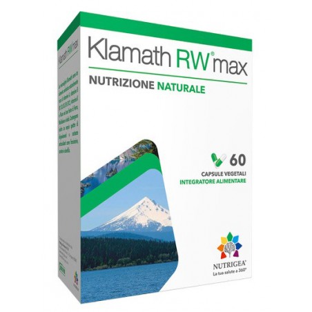 Nutrigea Klamath Rw Max 60 Capsule - Integratori per umore, anti stress e sonno - 922879034 - Nutrigea - € 17,84