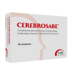 Sabe Pharma S Cerebrosabe 30 Compresse - Integratori per concentrazione e memoria - 975386970 - Sabe Pharma S - € 17,81